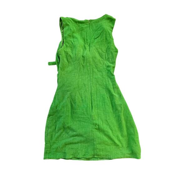 NWT Mahina Green Cutout Mini Dress Size Medium - Picture 2 of 5